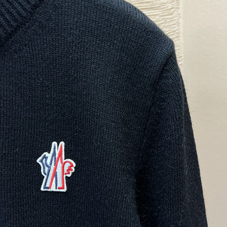 MONCLER HALF ZİP YÜNLÜ KAZAK