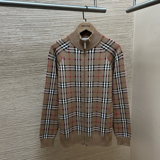 BURBERRY ZİP TRİKO KAZAK