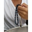 BORDO MAVİ KOKULU TOZ KEHRİBAR TESPİH