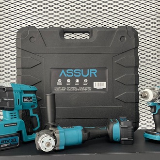 Assur 21V 2.0Ah 3 Lü Set