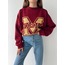 Moordale Baskılı Oversize Içi Pamuklu Sweatshirt