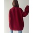 Moordale Baskılı Oversize Içi Pamuklu Sweatshirt