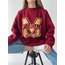 Moordale Baskılı Oversize Içi Pamuklu Sweatshirt