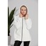 Basic Beyaz Kapüşonlu Hırka Sweatshirt
