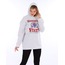 Kolej Baskılı Kapüşonlu Sweatshirt