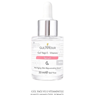 Gül yağı & e vitamini cilt serumu