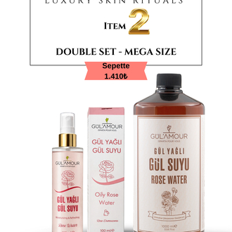 Gül Suyu İkili Set (1L.-100ML)