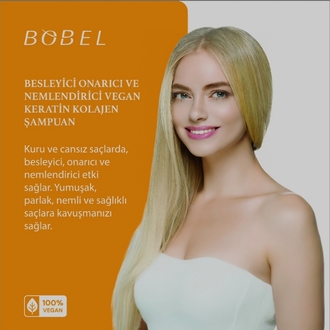 Bobel Vegan Keratin & Kolajen Şampuan
