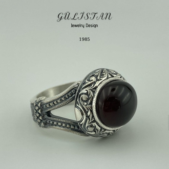 “Gülistan” İşlemeli Yüzük