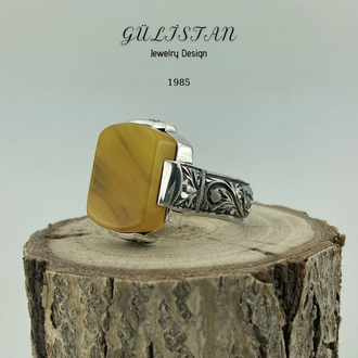 “Gülistan” Kehribar Yüzük