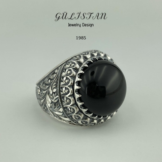 “Gülistan” Oltu Taşı Yüzük