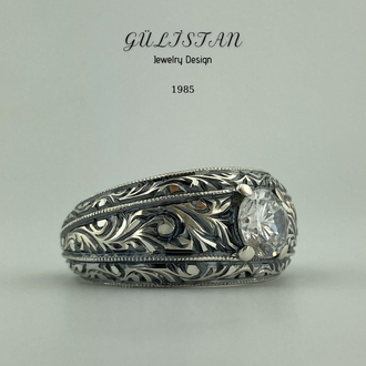 “Gülistan” Zirkon Taşlı Yüzük