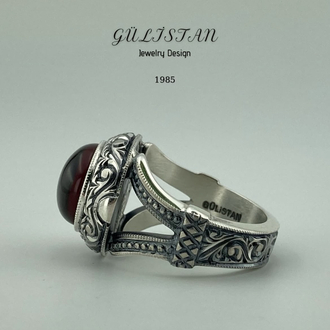 “Gülistan” İşlemeli Yüzük
