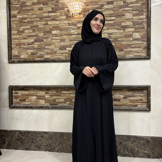 SİYAH LAL ABAYA ŞAL TAKIM