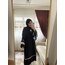 Siyah beyaz PİLİSE ABAYA