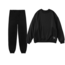 SİYAH OVERSİZE SWEATSHİRT TRACKSUİT