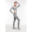 Spor Tayt Crop takım Seamless