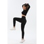 Spor Tayt Crop takım Seamless