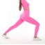 Spor Tayt Crop takım Seamless