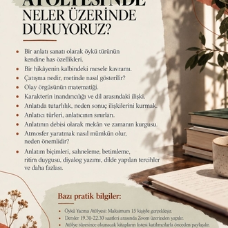 Öykü Yazma Atölyesi 1.Modül