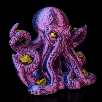 Galaktik D&D Zar Tutucu Ahtapot