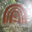 Gökkuşağı Suncatcher, Pencere İçin Renkli Statik Sticker