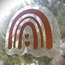 Gökkuşağı Suncatcher, Pencere İçin Renkli Statik Sticker