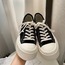 Japon Style Vintage Wide-Toed Ayakkabı 
