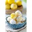 Limonlu ve Beyaz Çikolatalı Truffle