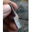 Usaba Damascus Desen Şef Bıçağı Kolye