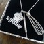 3lü Pastry Set Kolye 
