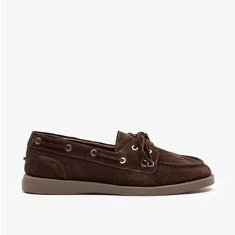 Gerçek deri Süet Loafer 