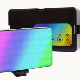Taşınabilir RGB LED Video Işık Paneli – Tam Renkli, Şarjlı