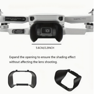 DJI Mini Serisi için Gimbal Lens Korumalı Kapak + Güneşlik