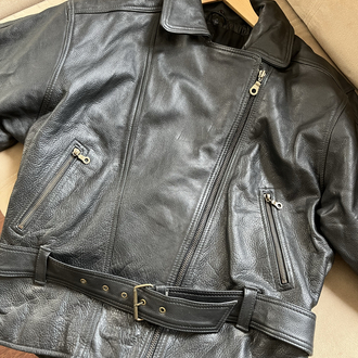 Vintage 90’s Bomber Hakiki Deri Ceket