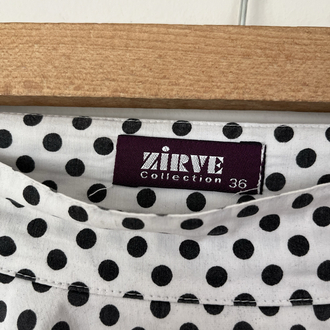 Vintage Puantiye Etek
