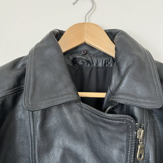 Vintage 90’s Bomber Hakiki Deri Ceket