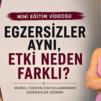 Egzersizler aynı, etki neden farklı?