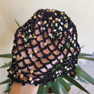 Siyah- Gold Pullu File Model 