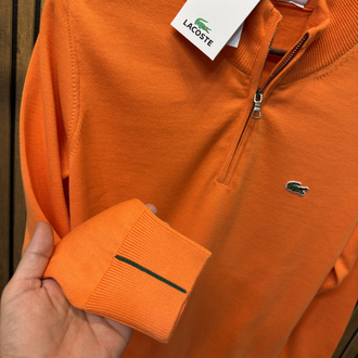 Lacoste Yarım Fermuarlı Kazak