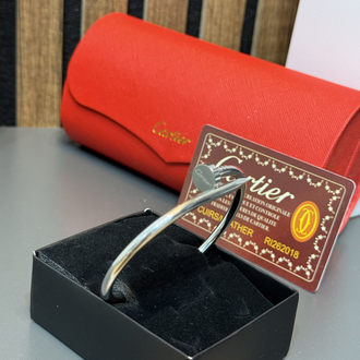 Cartier İthal Çivi Bileklik Gümüş Renk