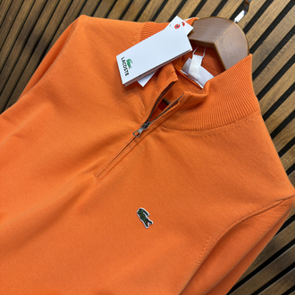 Lacoste Yarım Fermuarlı Kazak
