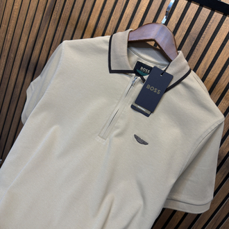 Boss Aston Martin Polo Yaka Tsihirt Osyho Kumaş