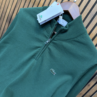 Lacoste Yarım Fermuarlı Kazak