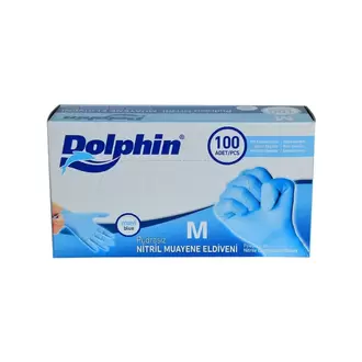 Dolphin Nitril Pudrasız Eldiven M Beden