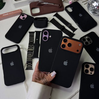 Apple Silicone Case Siyah 