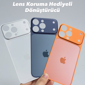 İPhone 17pro ve 17 Pro Max Dönüştürücü (Lens  Koruyucu takım halindedir)