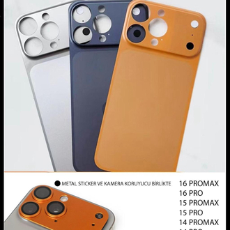 İPhone 17pro ve 17 Pro Max Dönüştürücü (Lens  Koruyucu takım halindedir)