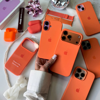Apple Silicone Case  Turuncu