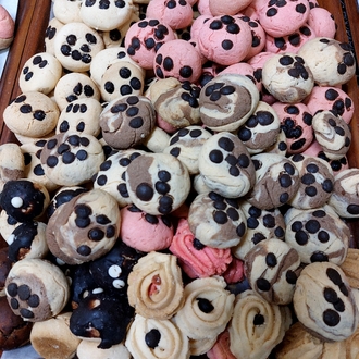 glutensiz kurabiye Damla çikolatalı